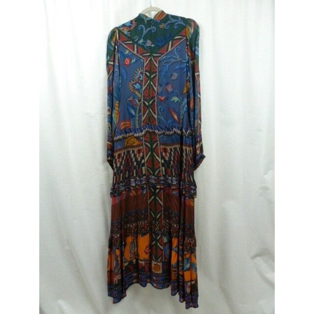 Farm Rio Long sleeve Maxi Dress, Relaxed, Small, New! Retail $335 - Picture 6 of 7